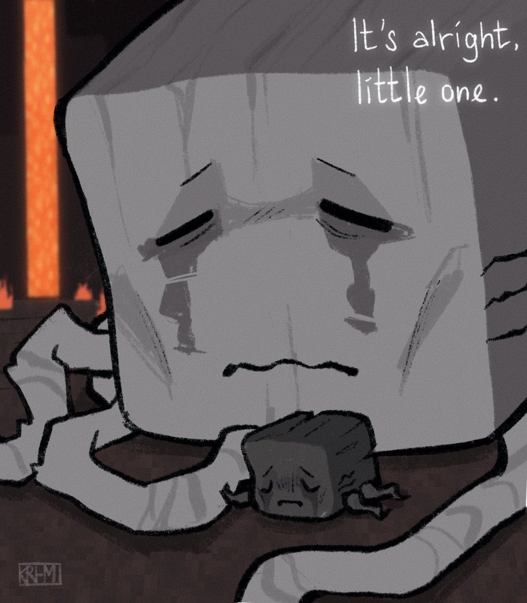 kkremii's tweet image. My mother who keeps me safe. 🤱

[ #Minecraft #MinecraftLIVE ]