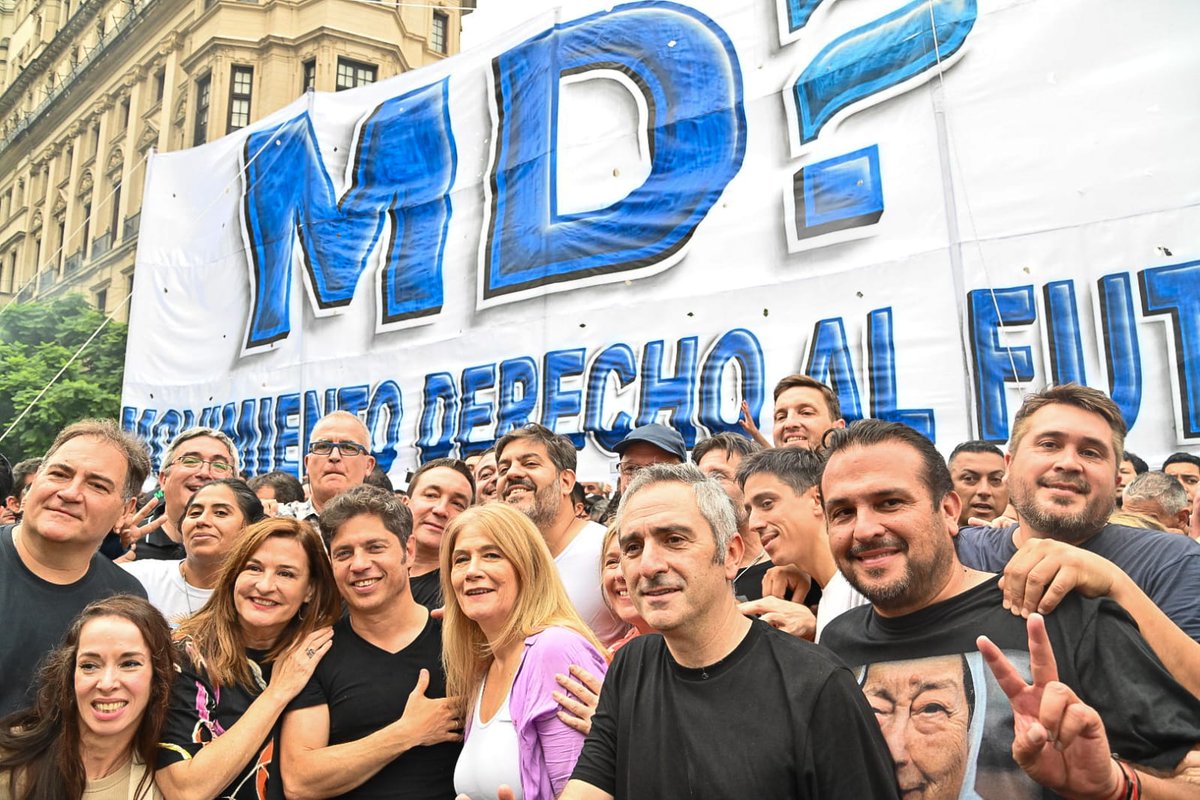 Marchamos a Plaza de Mayo en una nueva muestra de conciencia popular.

El futuro de la Argentina es con Memoria, Verdad y Justicia.