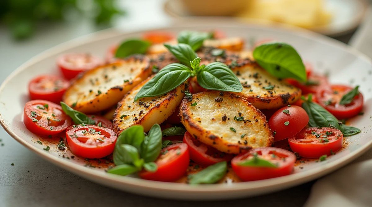 flavourecipe's tweet image. Classic Caprese Salad: Fresh &amp;amp; Flavorful! 🍅🧀🌿 Juicy tomatoes, creamy mozzarella, and fragrant basil drizzled with olive oil &amp;amp; balsamic glaze—simple, delicious.
#CapreseSalad #FreshAndSimple #HealthyEating #EasyRecipe #ItalianFood #TomatoMozzarella #SummerEats #FoodLovers