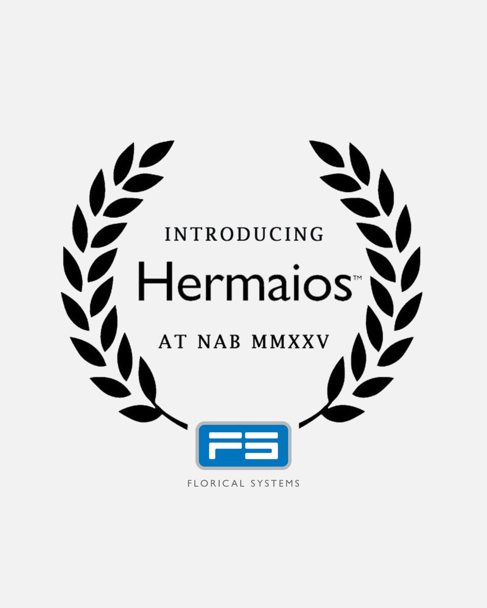 FloricalSystems's tweet photo. For 40 years, Florical  has led in TV automation. At NAB 2025, we're unveiling Hermaios™  (her-MAY-ōs) – a cloud-native MAM solution built to ensure it meets the  expectations of tomorrow. https://t.co/dDLOMZHjJ6
