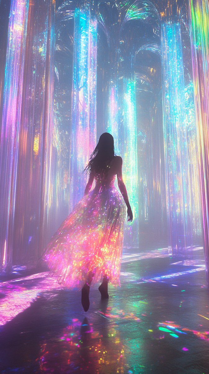 &gt;The Threshold of the Stars&lt;

Their steps awaken sparks in the veil of reality. Here, time dissolves, and only the dance of light remains

Good night, Masters! 🌙 
#aiart #aiartcommunity #aiartawareness