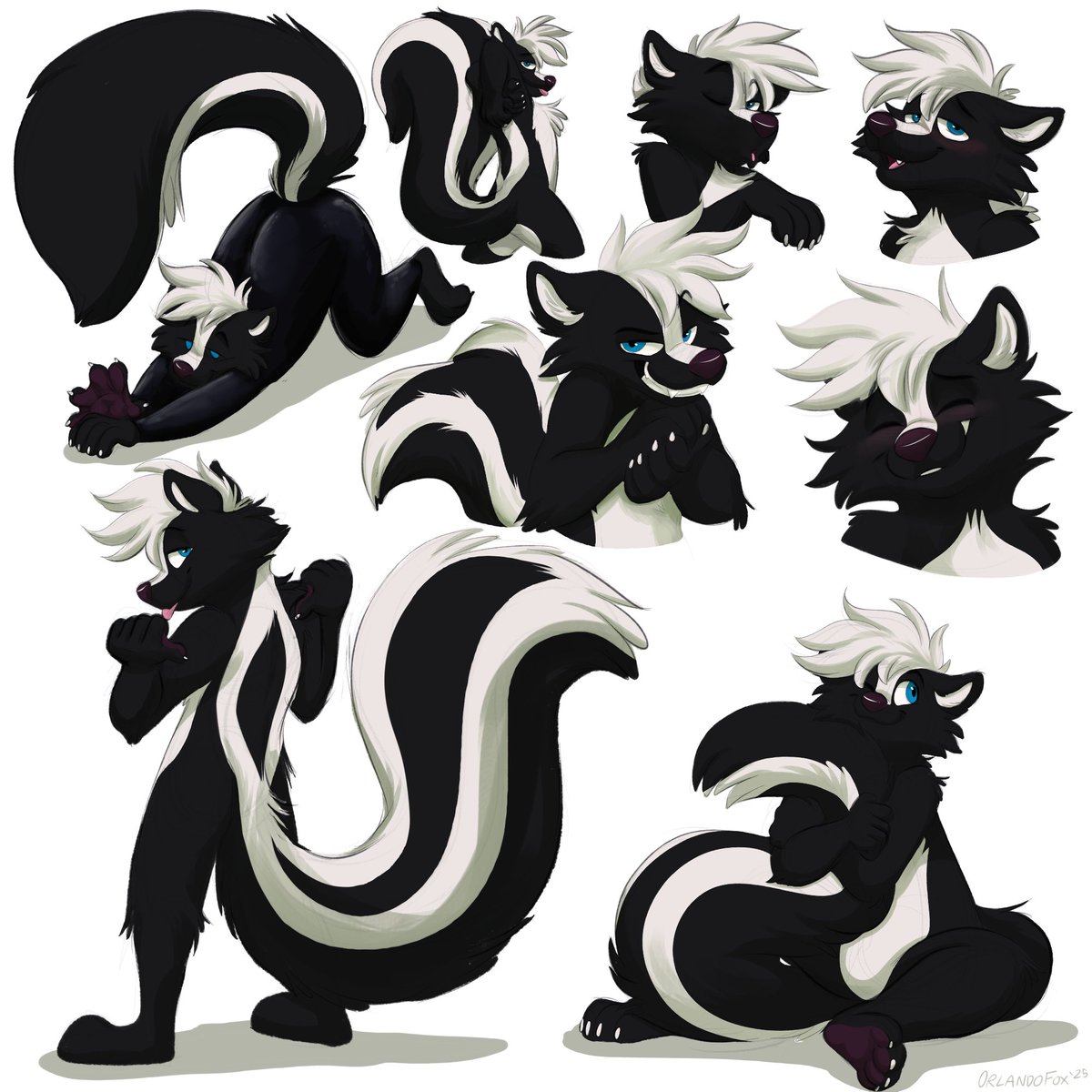 Doodle sheet for Fow!