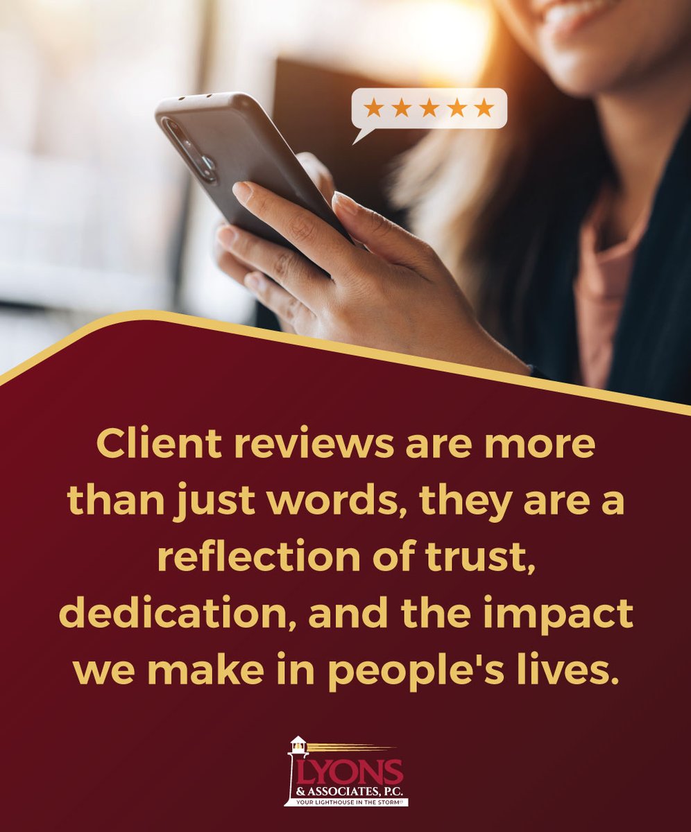 Exceptional legal support in Morristown! 💼

Thank you to our former client for the kind words about

Marissa A. Del Mauro, Esq. &amp; Yvonne Severini:
"The personal and professional attention I received was superb and unmatched."
#LyonsStrong #ClientReviews #MorristownNJ