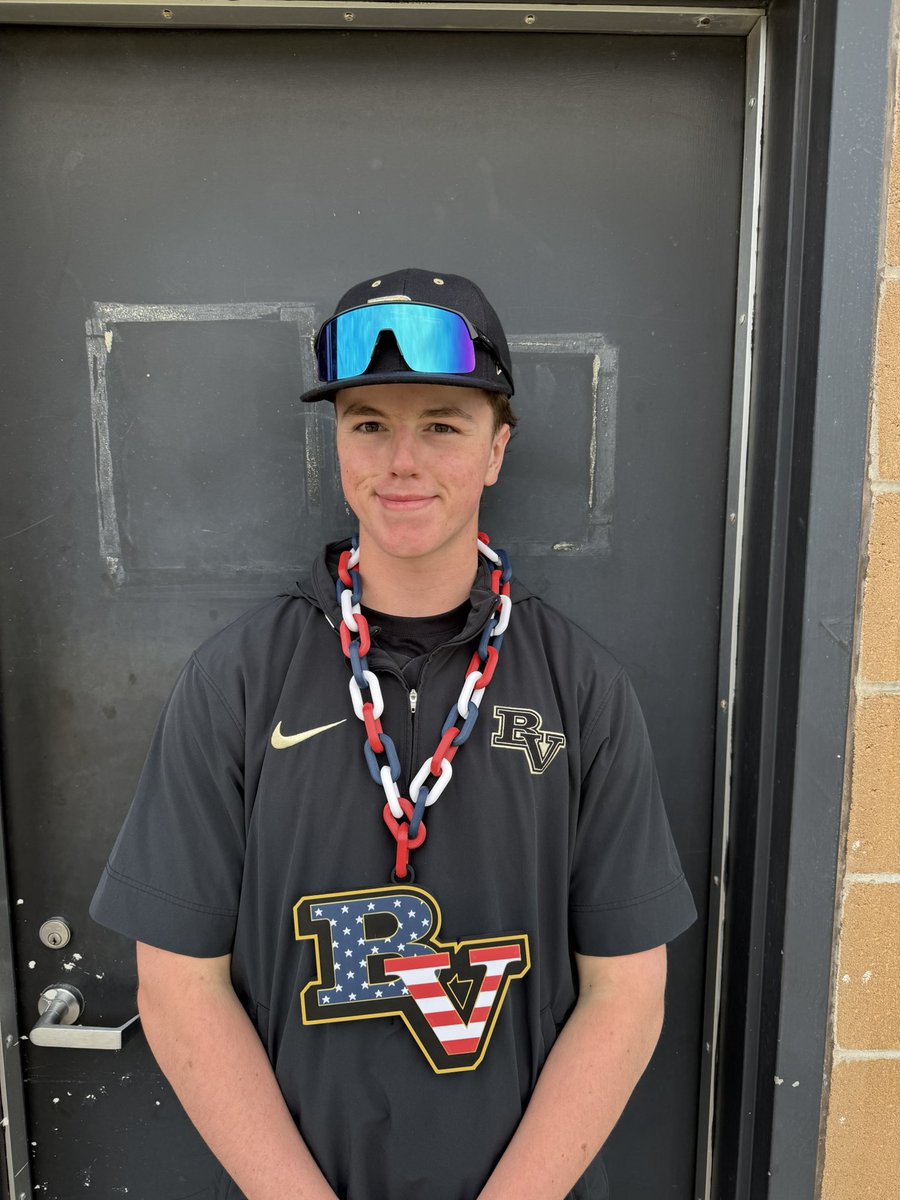 Week one defensive player of the week Nolan Bell #TigerBaseball #BVBoys