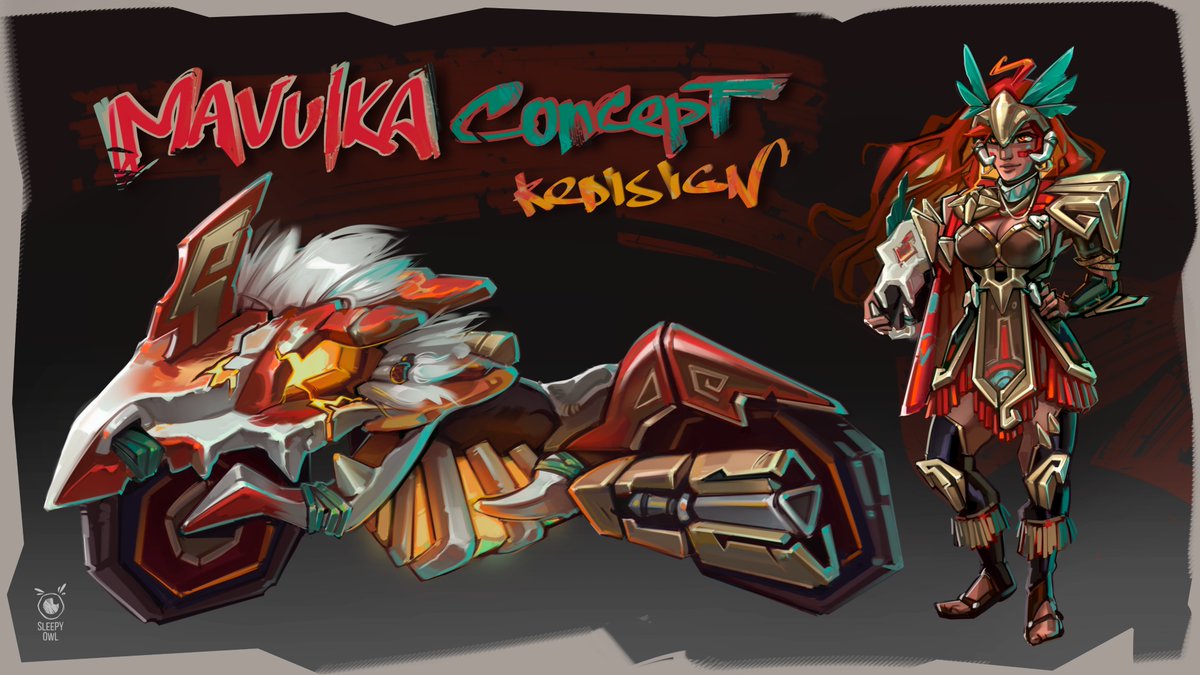 SleepyOwl_Zz's tweet photo. Mavuika Redesign

#GenshinImpact #Mavuika #Natlan https://t.co/oRxMIsBkse