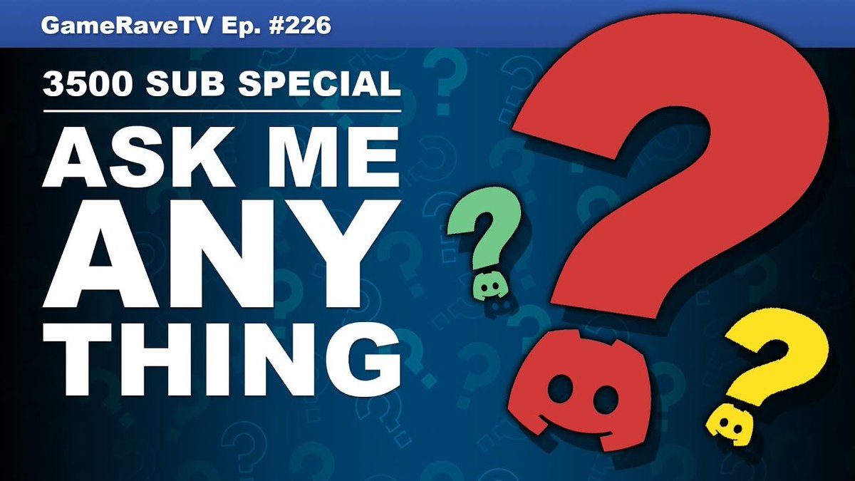 3500 Subs on YouTube! It's a special "Ask Me Anything" edition from our Discord and Patreon Members. There are rare variants, desert islands, anger management, and lactose intolerance. Let's gooooo!
buff.ly/kRmySOr