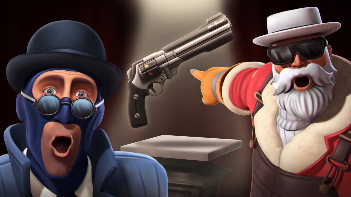 THE DIAMONDBACK 
A thumbnail for the first episode of @/danekevincook 's video podcast - Uncle's Unlocks !  

Check it out! 
Link in the replies :)
#TF2 #SFM