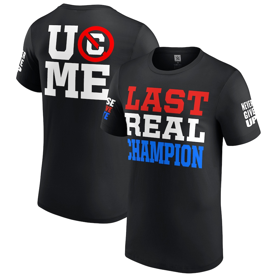 WWEShopDrops's tweet photo. 🚨NOW AVAILABLE🚨

📸 John Cena Last Real Champion T-Shirt

🔗https://t.co/J6UUUI0CyA https://t.co/UqvqdA49Yv