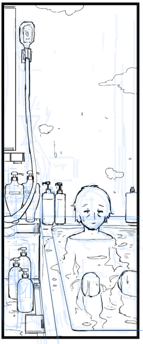 サキュバスに自分の部屋がヤリ部屋として乗っ取られたときの浴室はこうなる気がする 