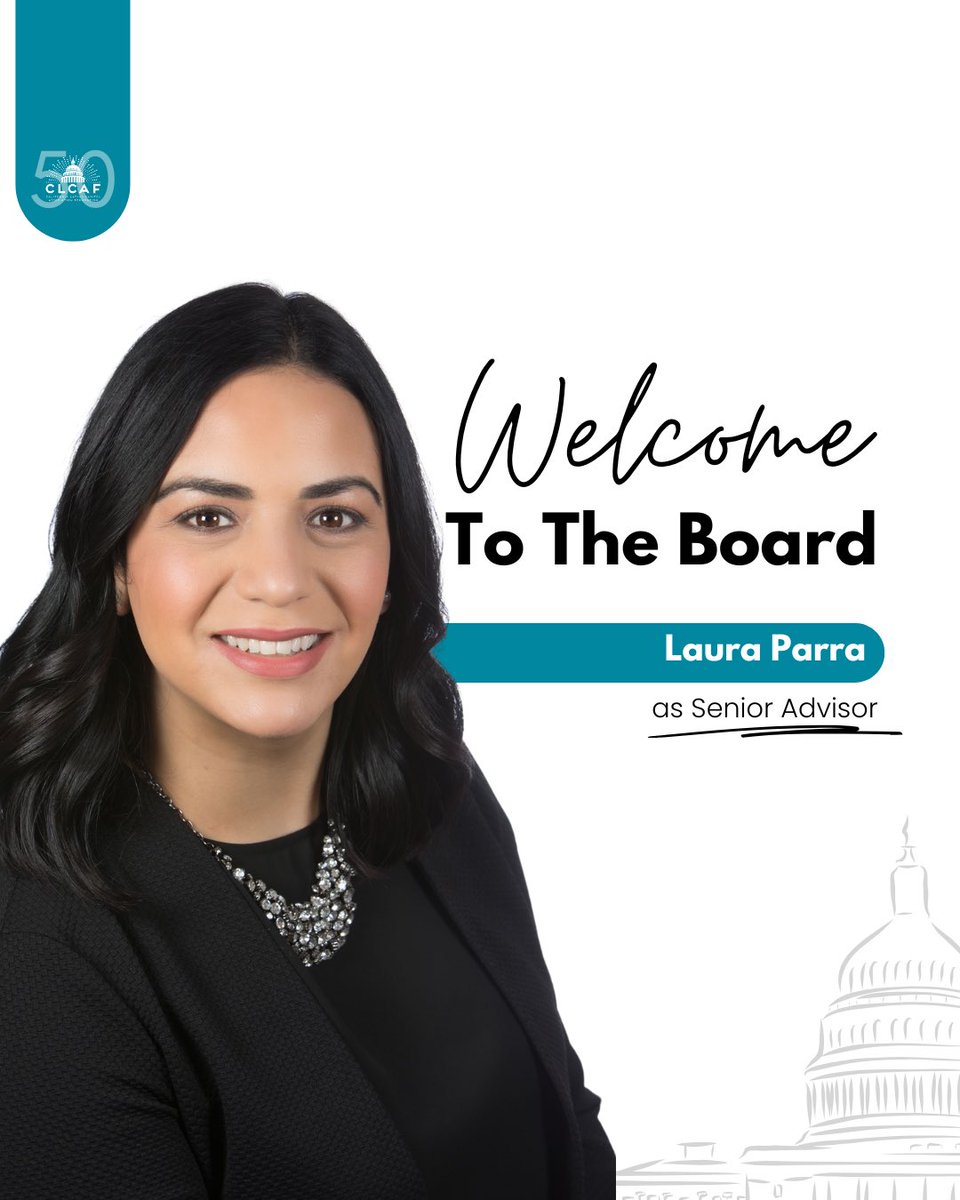 CLCA_Foundation's tweet image. 🎉 Huge congratulations to Laura Parra on her appointment as Senior Advisor for the CLCAF Executive Board! 🌟 Laura is a  Senior Advisor for Southern California Edison and is a former board member for CLCAF! Join us in welcoming Laura as Senior Advisor!
