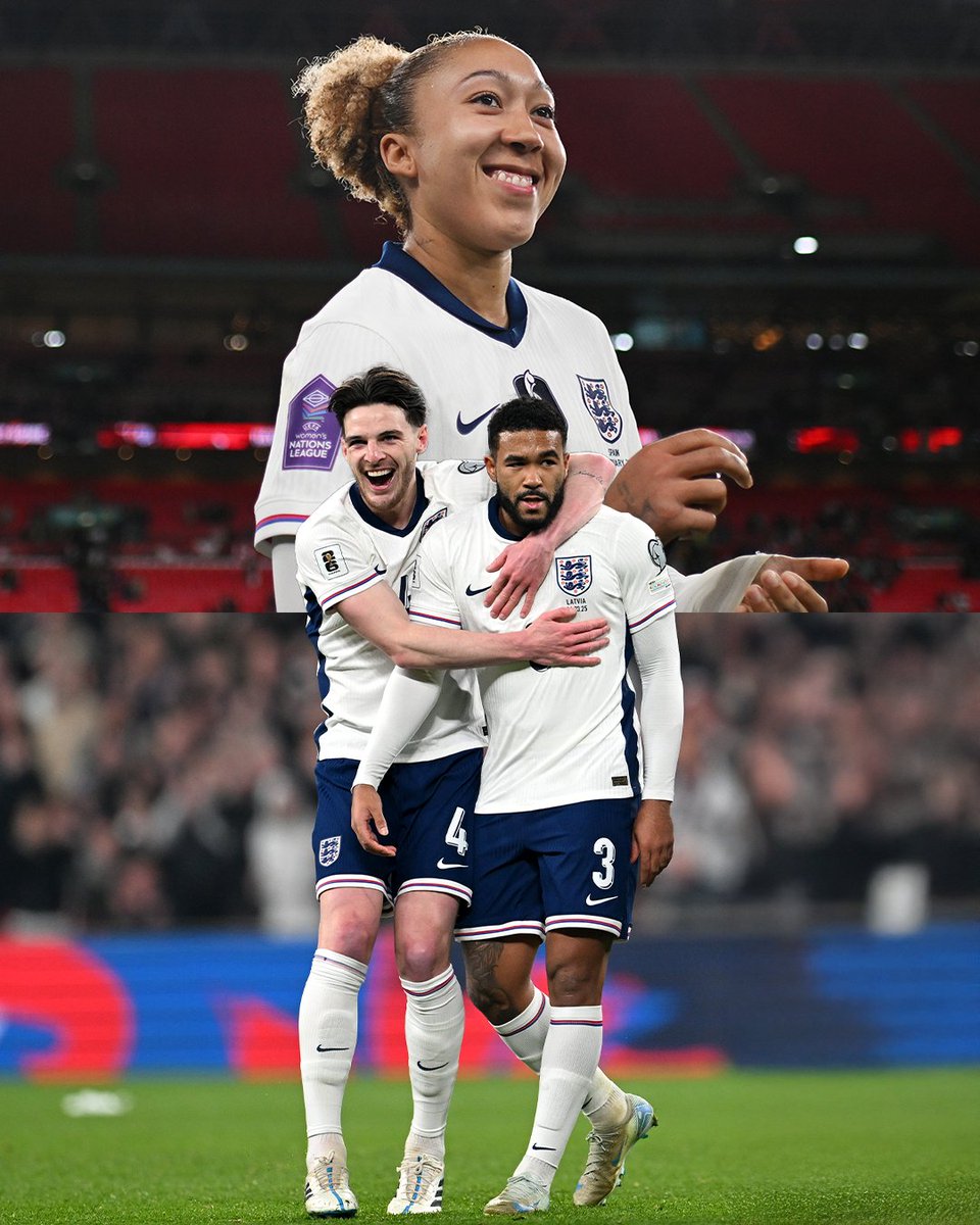 Reece and Lauren James: Brother-sister goalscorers for England. 🏴󠁧󠁢󠁥󠁮󠁧󠁿👏