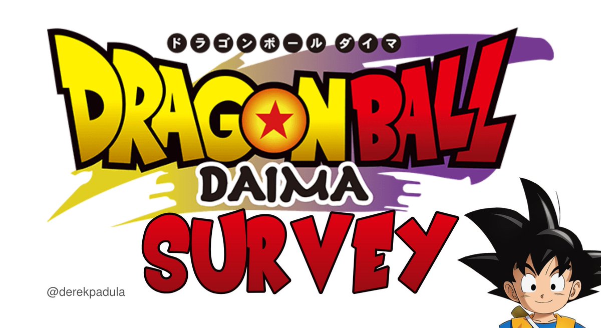 Did you watch Dragon Ball Daima? Loved it? Hated it? Take my viewer survey to tell me how you felt about it, and I'll share the collected data with the public.

link.thedaoofdragonball.com/daimasurvey

Your data will be anonymized. And even watching one episode is fine.

#dragonballdaima #dbz
