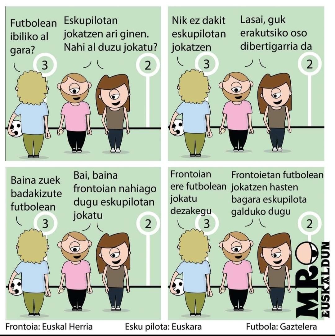 "Hizkuntzarik gabeko kultura, folklorea besterik ez da".

Zaindu dezagun, beraz, gure hizkuntza.