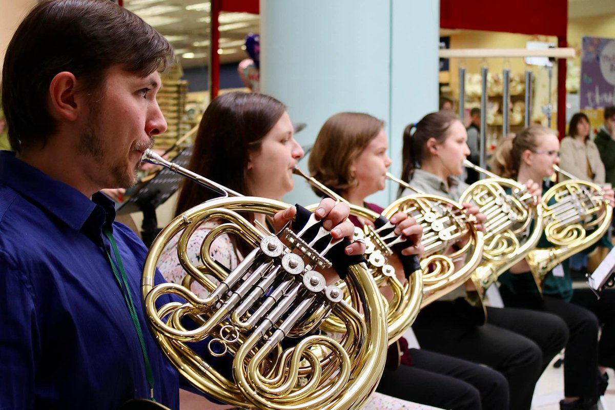 TheCSSO's tweet image. A great weekend bringing our Out &amp;amp; About Festival to Hanley. From string quartets to brass dectets on Saturday to a full symphony orchestra IN THE POTTERIES CENTRE we have loved connecting with people in a really fun environment. The buzz around the city was electric!
