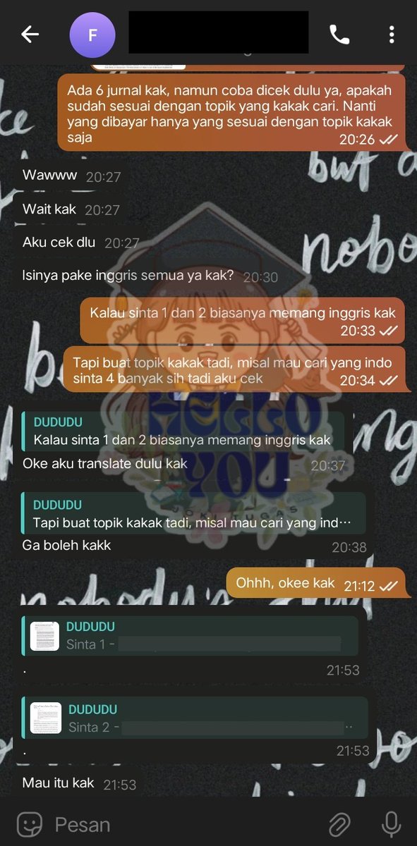 heyhellous's tweet image. Done joki cari jurnal
- jurnal sesuai req
- pembayaran diakhir