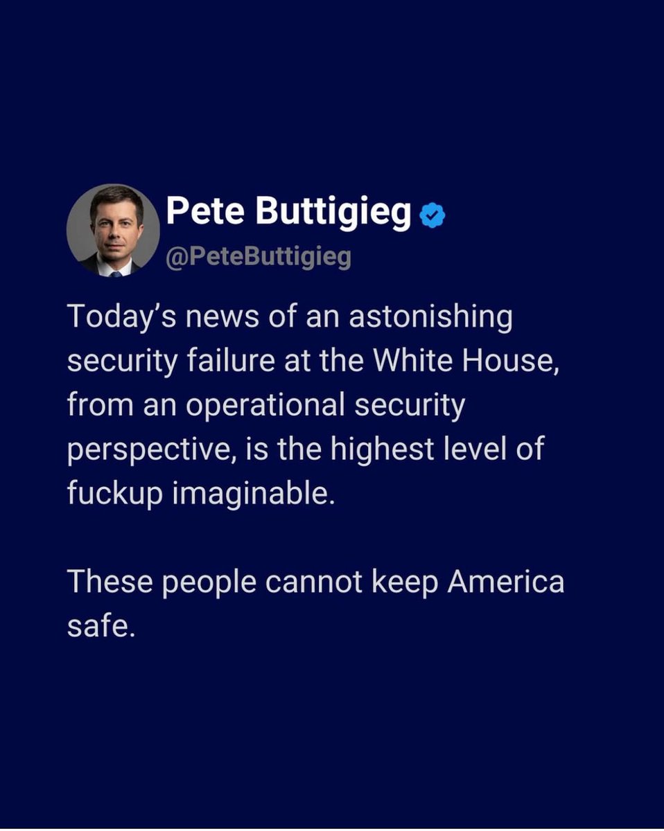 I think <a href="/PeteButtigieg/">Pete Buttigieg</a> says it best here…