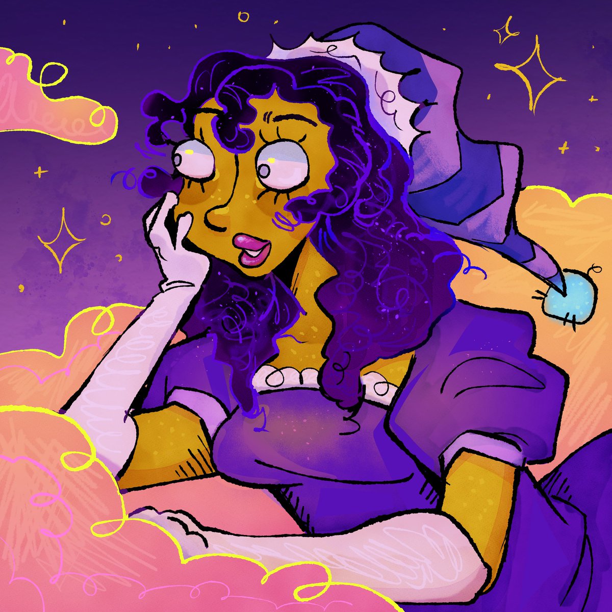 first full drawing on clip studio ._. #crk