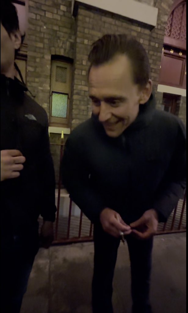 lvrloki's tweet image. Just Tom Hiddleston admiring my Loki tattoos… casual Monday night 

IM DEAD BYE