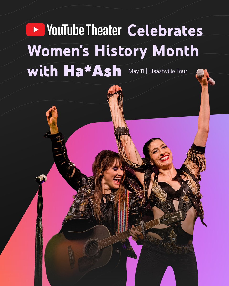 .<a href="/haashoficial/">Ha*Ash</a>, sisters Hanna and Ashley, have crafted a unique space in Latin pop with their powerful vocals and deeply personal songwriting 🤠✍️ During Women’s History Month, we celebrate the bonds of sisterhood and the strength of female collaboration, and Ha*Ash embodies that