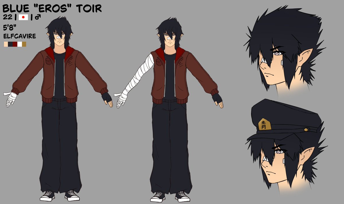 Blue Reference sheet done