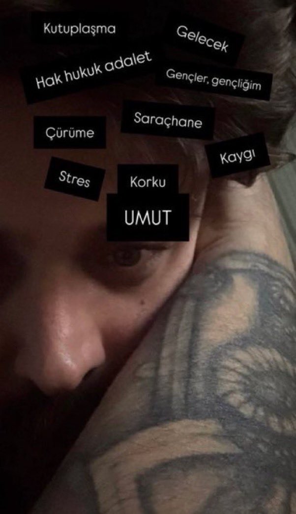 amk düşünsene 34 yaşında söyle bir story atıyorsun