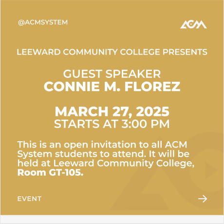 UH ACM System | 10 Campuses, 1 Mission tweet media