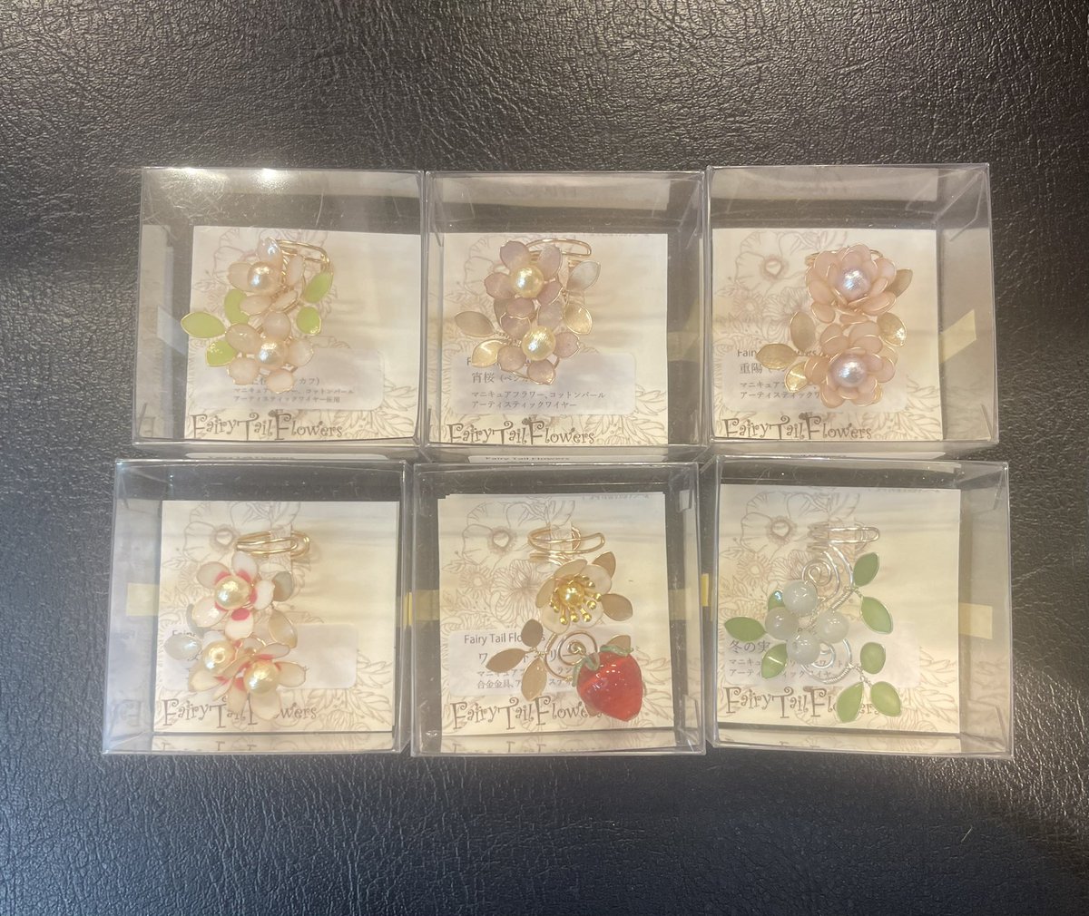 Fairy Tail Flowers ショップ 万年筆 ペンカフ バラ売可 Fairy Tail