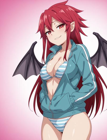 Look at you, embarrassed from me being close to naked. I wonder how you would be if I actually was~