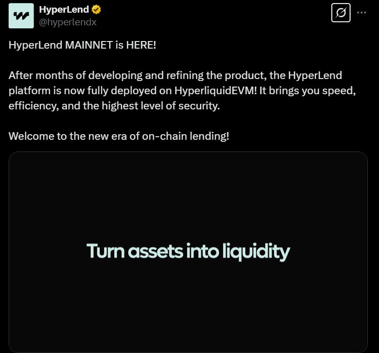 Hyperliquid Japan tweet media