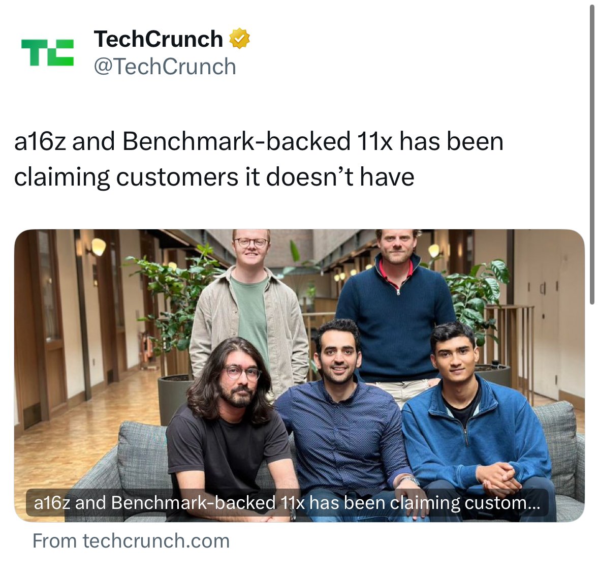 Damn this is crazy why didn’t they just use their AI SDRs to land more customers?