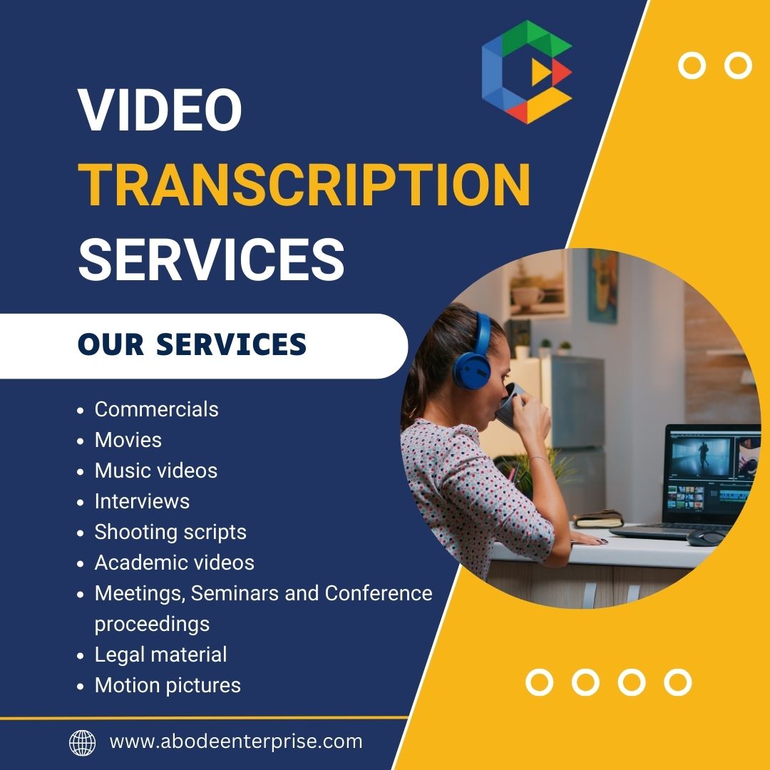 AbodeEnterprise's tweet image. Video Transcription Services.

📧 info@abodeenterprise.com
🌐 bit.ly/3ESVHUv
#abodeenterprise #datacollectation #dataprocessing
#datamanagement #dataentry #commercials #movies #musicvideos #interviewa
