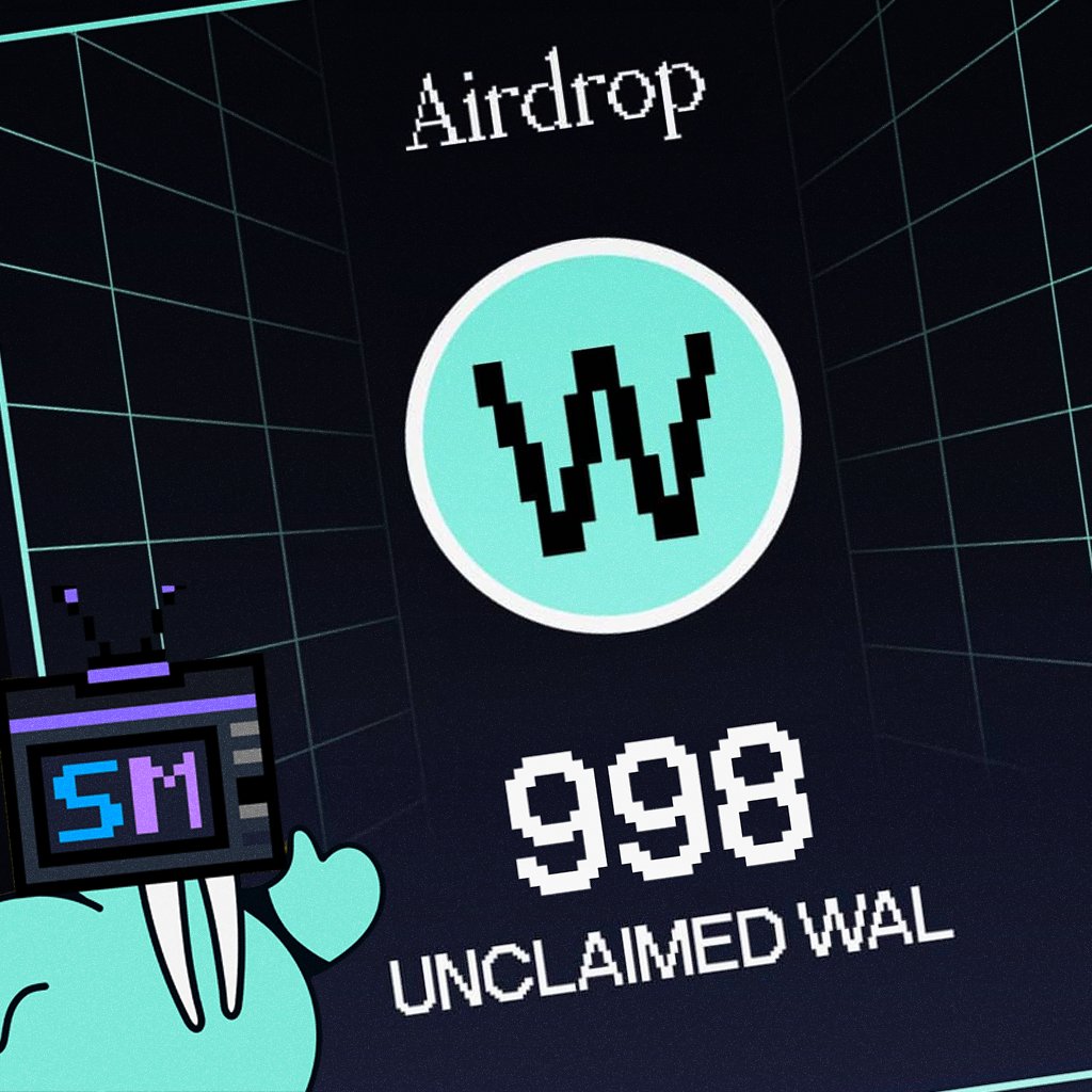 🦭 GIVEAWAY 🦭

GMGM! I'll be giving away 998 $WAL to one lucky Walrus fan! 

How to Enter: 
1️⃣ Like, RT 
2️⃣ Follow <a href="/_smkotaro/">kotaro 🟨</a> + <a href="/_MiraiMart/">MiraiMart</a> 
3️⃣ Comment WALRUS WIGGLE

⌛ Ends in 60h