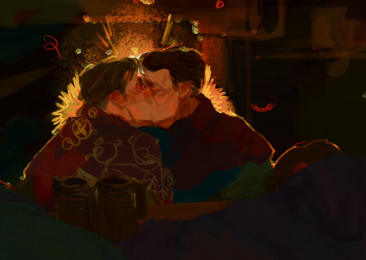 stolen kisses #hansry #kcd2