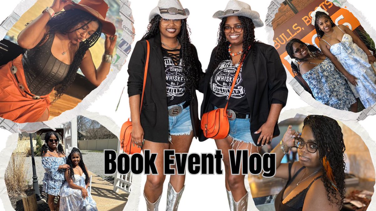 We lived our best bookish lives at the 4Bs—Bulls, Boots, Books &amp; Bling! From the outfits to the authors, this all-Black book event was pure magic.
Watch the vlog and come experience the ultimate bookish weekend with us!

linktw.in/jKTlUh

#bookishvlog #blackauthors