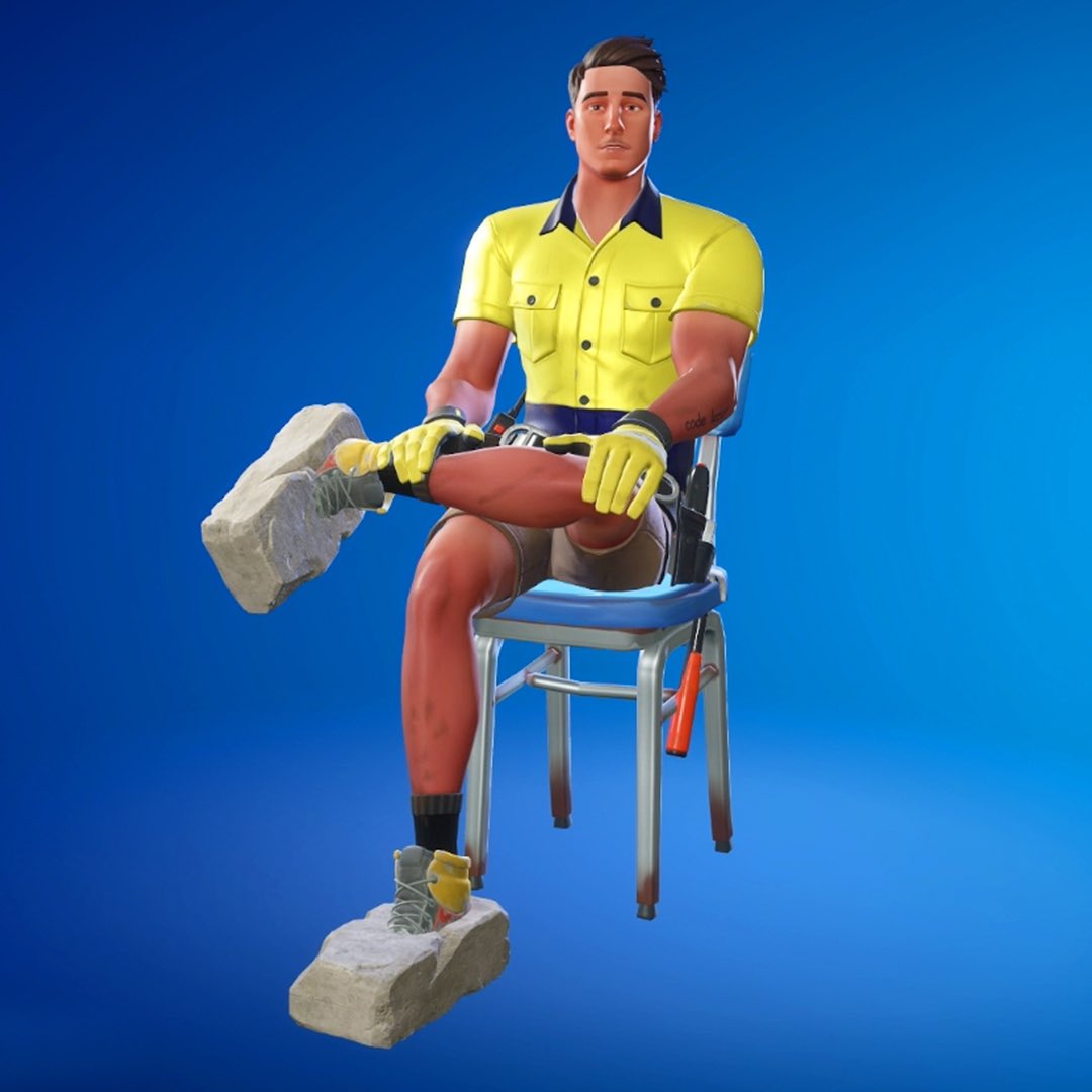 I made the shoes from fortnite