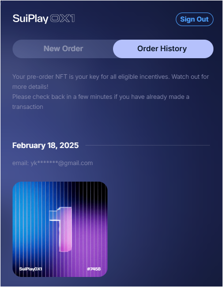 0xpcm's tweet photo. Orderd The Future

#SuiPlay0X1 #Gaming #Sui https://t.co/wGv3VQDMER