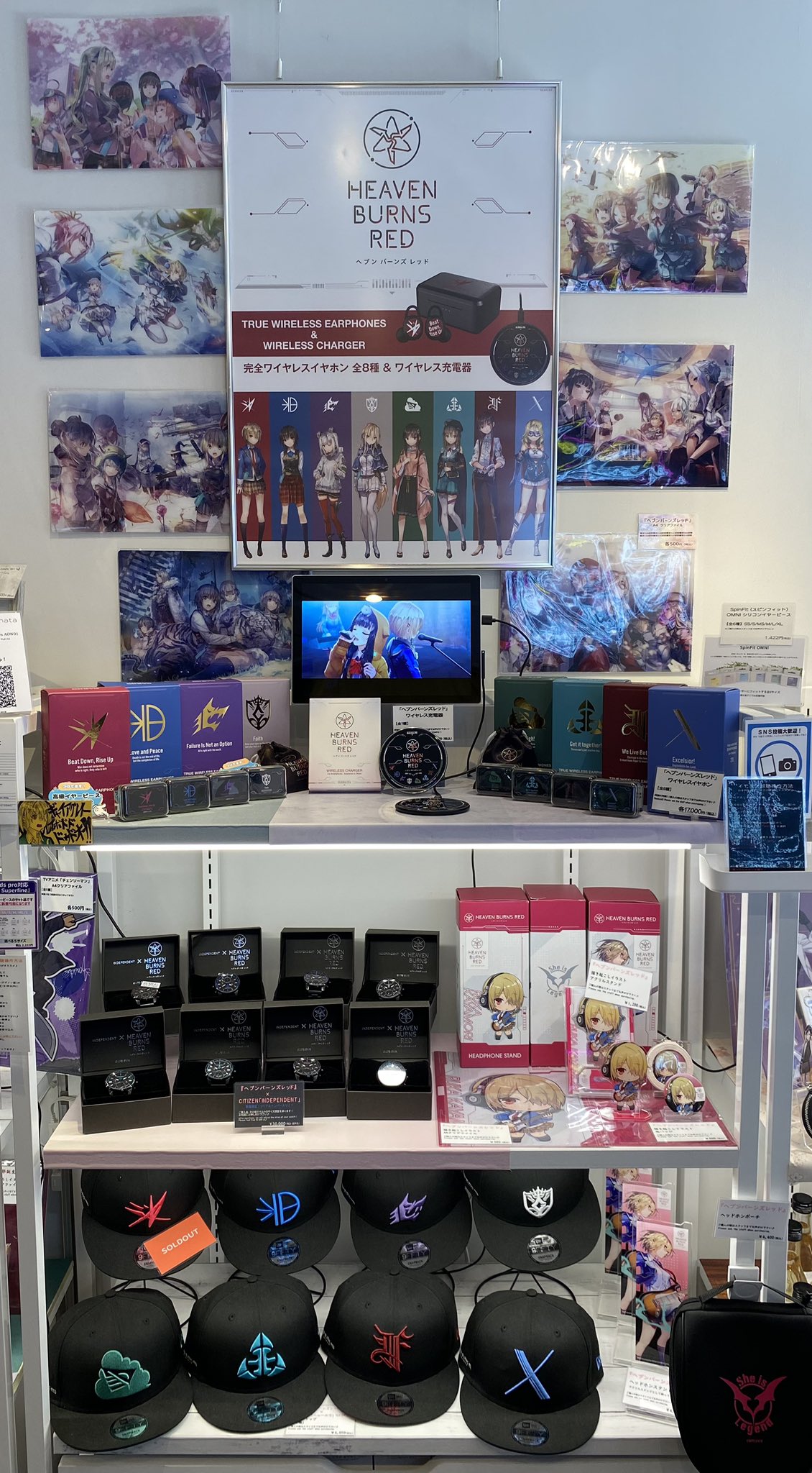 ONKYO BEAT DOWN RISE UP ワイヤレスイヤホン ヘブバン ONKYO BEAT