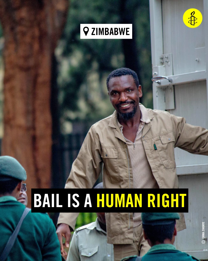Day 28📌

Blessed Mhlanga, a senior journalist with Alpha Media Holdings, has now spent 28 days in pre-trial detention.  

Journalism is not a crime and media practitioners should be able to discharge their professional duties without fear of reprisals.    

Authorities must stop