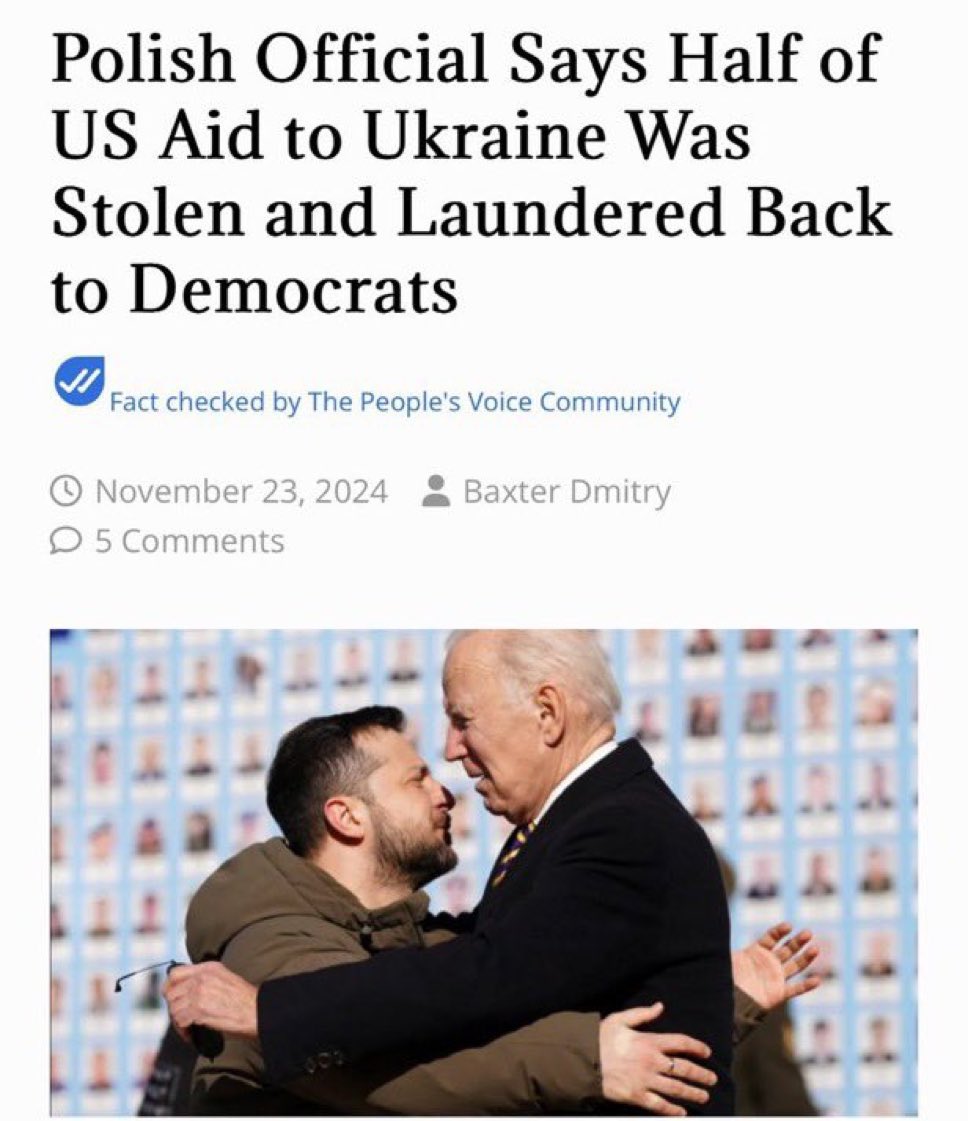 A conspiracy theory has proven true. Should Musk’s DOGE audit all funds sent to Ukraine, despite the high risk to his team and himself? Should the U.S. protect the entire DOGE team at all costs?

A. Yes
B. No.