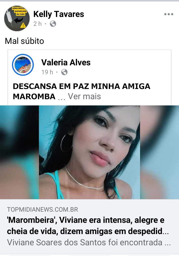 MachadoDarlon's tweet image. ESTES CASOS SÃO OS QUE SÃO NOTICIADOS.

IMAGINE OS CASOS ISOLADOS QUE NINGUEM FALA. #VACINA 💉

@ZUMBINOTICIAS