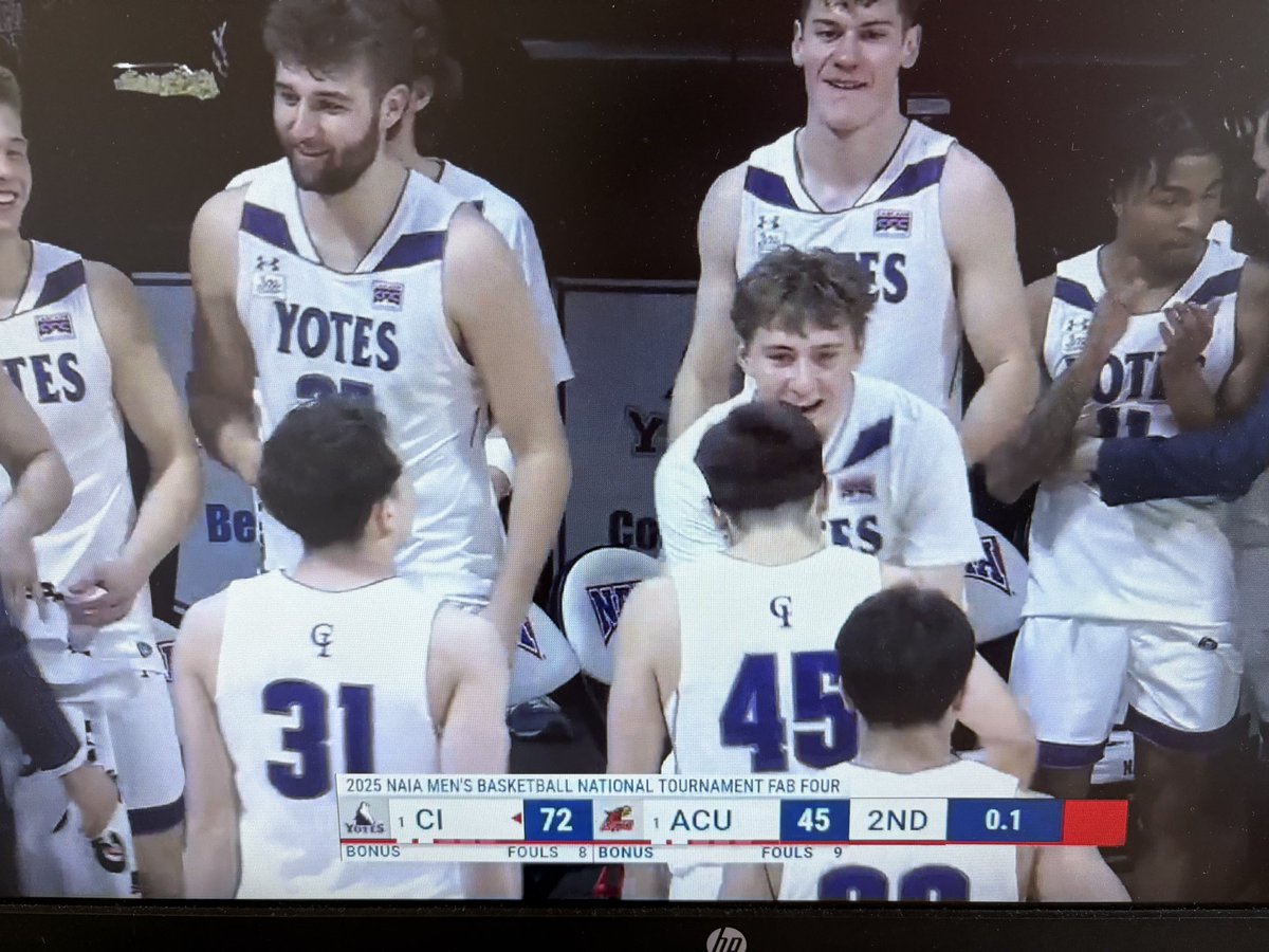 The College of Idaho will play for a second national title in three years after defeating Arizona Christian 72-45 tonight.

The Yotes held the Firestorm to 26% shooting (15-57 from the floor).

Championship game is tomorrow night at 6 pm MT.