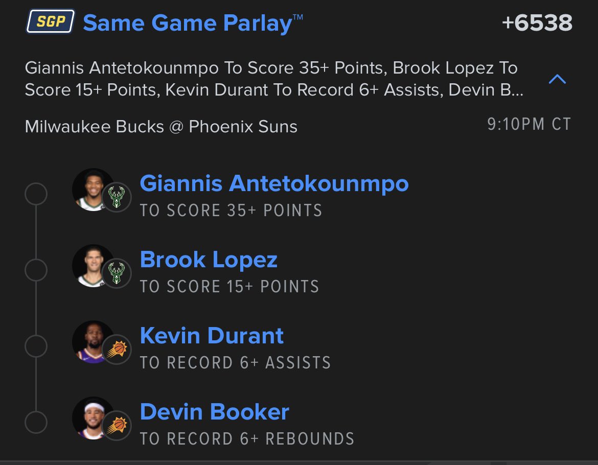 KozaBets's tweet photo. Suns vs Bucks SGP lotto szn NBA hoops tonight 🔥🔥🔥 https://t.co/ynTt4zLaRi