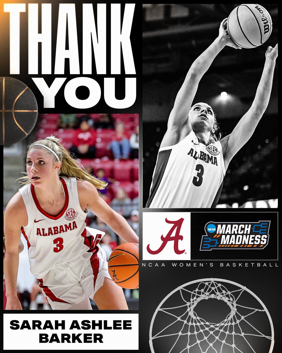 From all of us, thank you.

#NCAAWBB x #MarchMadness