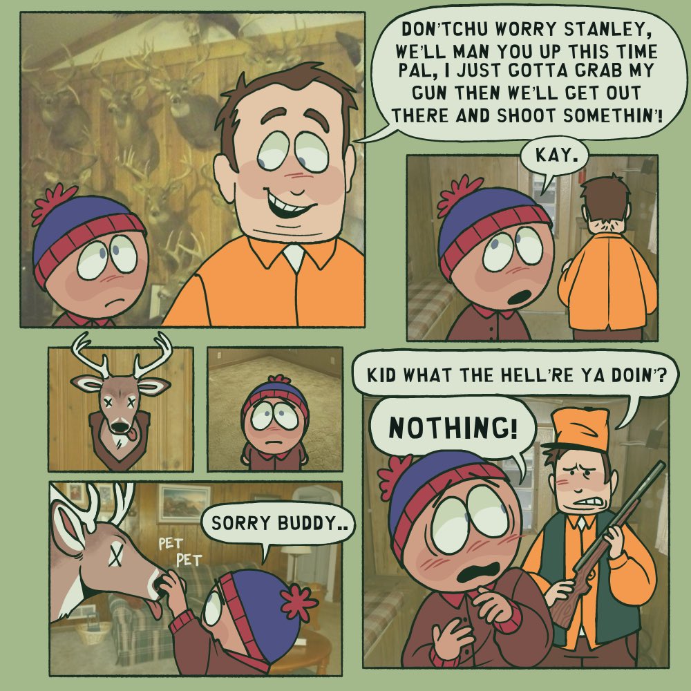 skimpyshits's tweet photo. he’s just a little guy that likes animals

#SouthPark #southparkfanart #southparkart #StanMarsh #JimboKern #spstan #spjimbo #sptwt https://t.co/aBoLakAbYF