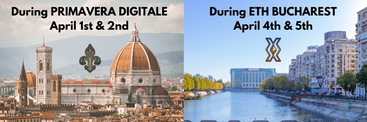 GM gang!

I'm still looking for a sponsor to help me fund brunches in Florence &amp; Bucharest next week. All I need is 1 more ETH to make them both happen.

If you can donate, DM ME.
If you can't but would like to support, REPOST THIS.