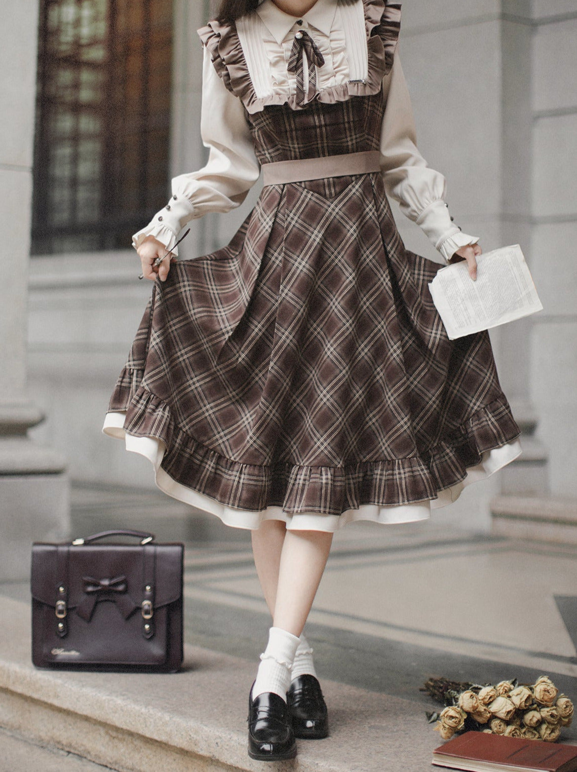 belchic クラシカルワンピース パールフレンチクラシカルワンピース – Belchic