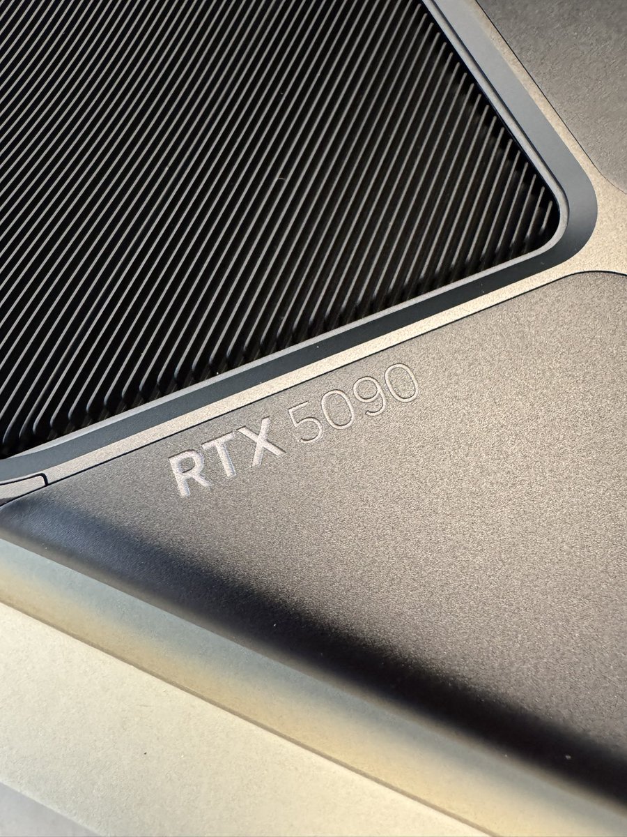 I couldn’t help myself.. NVIDIA GeForce RTX 5090