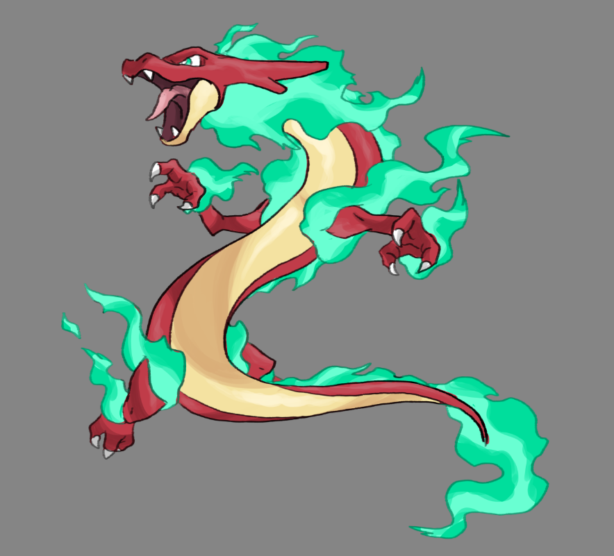 Quick Mega Charizard Z out of boredom
#Pokemon #PokemonLegendsZA