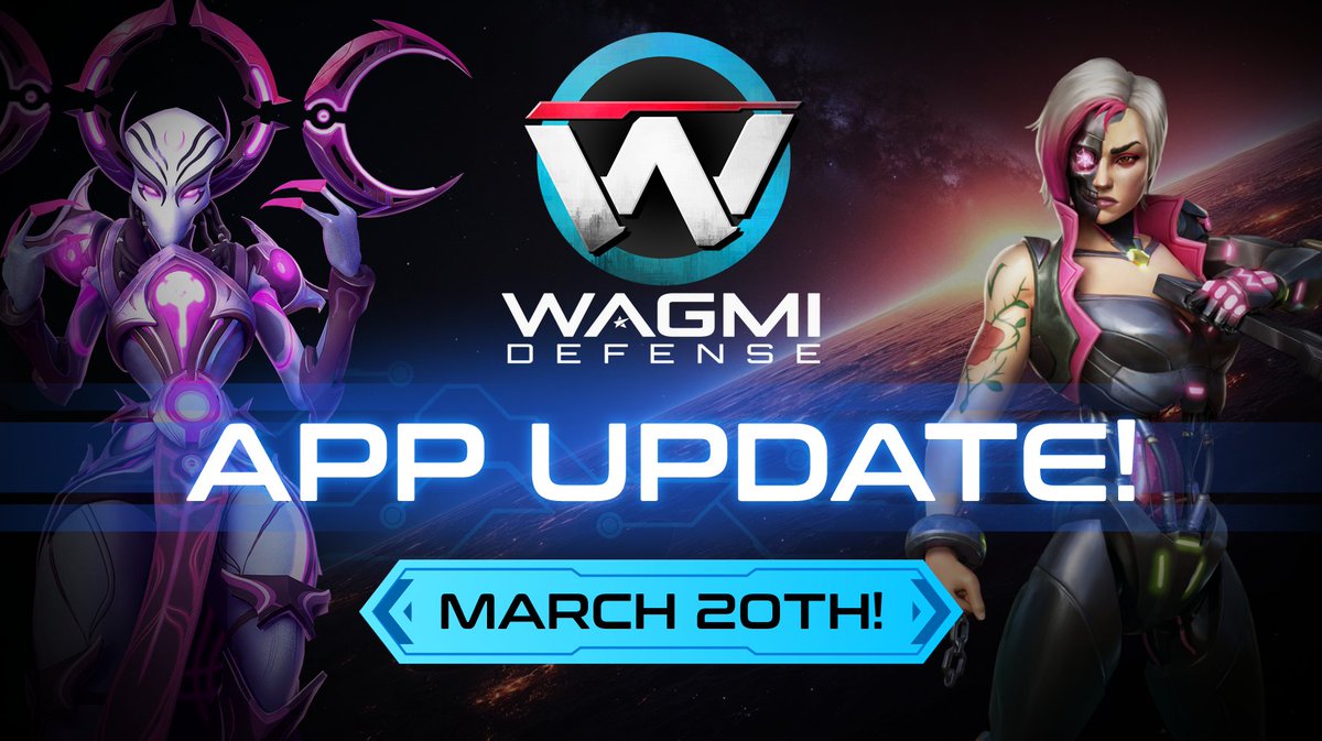 NiFeWARS's tweet photo. Not subscribed to the WAGMI Defense YouTube channel yet? 

Well... you're missing out on some good stuff!

We’re sharing game updates and weekly streams you won’t want to miss! 

▶️ Watch our latest app update video here: https://t.co/D9pgFFdHZh https://t.co/m78rMNL3Ip