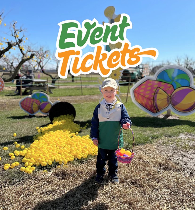 Tickets are up &amp; ready for this year’s Easter Eggstravaganza! shadybrookfarm.com/collections/ea…